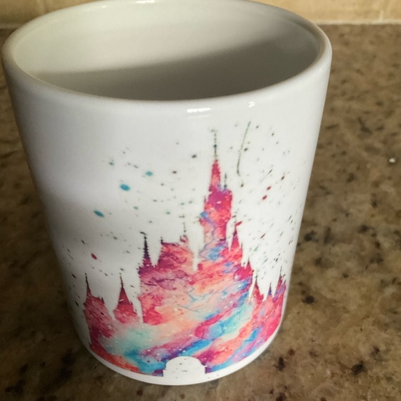Disney Cinderella Castle Watercolor Mug 12oz - Picture 3 of 4